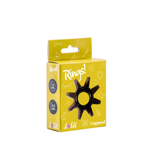 Эрекционное кольцо Rings Cogweel black