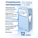 Фото 1: Презервативы ультратонкие Pleasure Lab 12шт