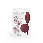 Фото 1: Виброяйцо на пульте управления Love Story Mata Hari Wine Red