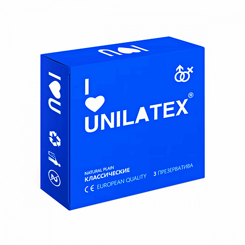 Презервативы Unilatex Natural Plain 3 шт