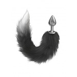 Фото 1: Анальная Пробка с Хвостом Diamond Starlit Black