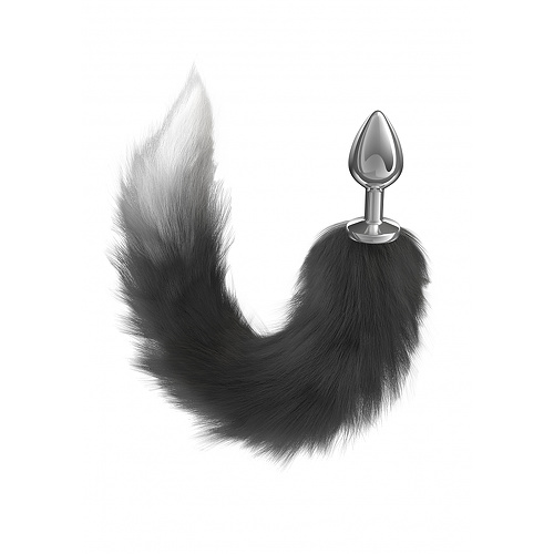 Анальная Пробка с Хвостом Diamond Starlit Black