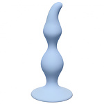 Фото 2: Анальная пробка Curved Anal Plug Blue