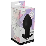 Фото 1: Анальная пробка с вибрацией Bulb Anal Plug Black (Батарейки ААА)