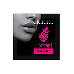 Фото 1: Съедобный лубрикант JUJU со вкусом малины Саше 3ml 