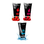 Фото 1: Сет лубрикантов JUJU  увлажняющий, клубника, малина, 3х50ml