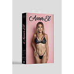 Фото 3:  Комплект эротического белья Pura черный S M