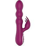 Фото 3: Оригинальный вибратор-кролик AN Stamen с массажем бусинами