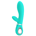 Фото 1: Вибратор Pretty Love Thomas Бирюзовый