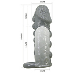 Фото 2: Насадка на пенис с ярким рельефом Pretty Love