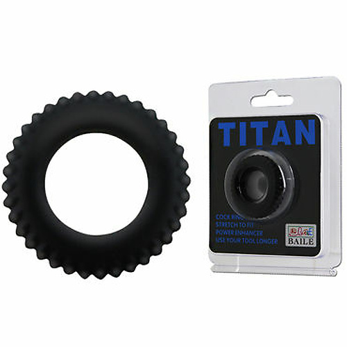 Baile Titan Cock Ring, черное