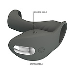 Фото 5: Эрекционное кольцо с вибростимуляцией клитора Pretty love