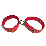 Фото 1: Наручники универсальные кожаные змея