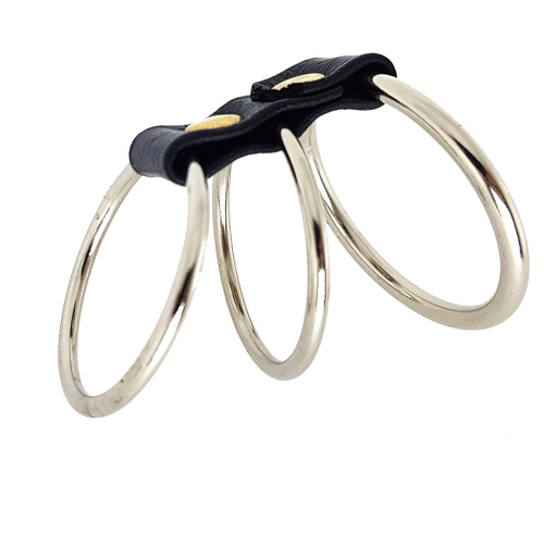 Эрекционное кольцо тройное сталь