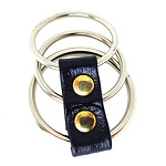 Фото 2: Эрекционное кольцо тройное сталь