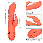 Фото 2: Вибромассажер кролик Orange County Cutie с функцией «поступательное движение»