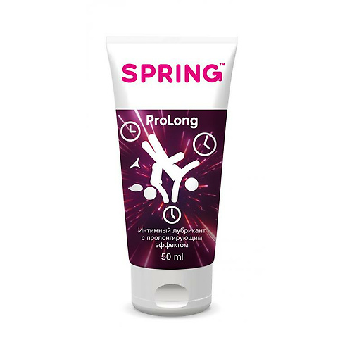 Интимный лубрикант продлевающий SPRING ProLong 50 мл  (смазка)