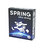 Фото 1: Презервативы SPRING Ultra Strong, 3 шт. уп. (ультра-прочные)