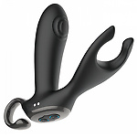 Фото 5: Массажер простаты с вибрацией и эффектом маятника с пультом ДУ и стимуляцией пениса