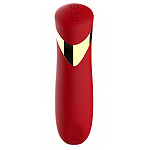 Фото 1: Силиконовый мини-вибратор красный