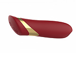 Фото 2: Силиконовый мини-вибратор красный